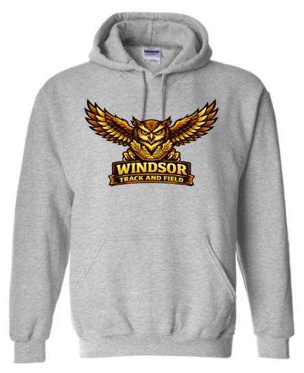 Windsor Track & Field Hoodie WITHOUT Name