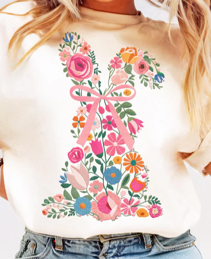 Flower Bunny TShirt