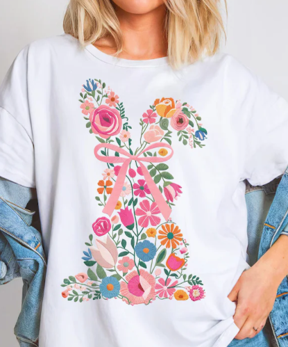 Flower Bunny TShirt