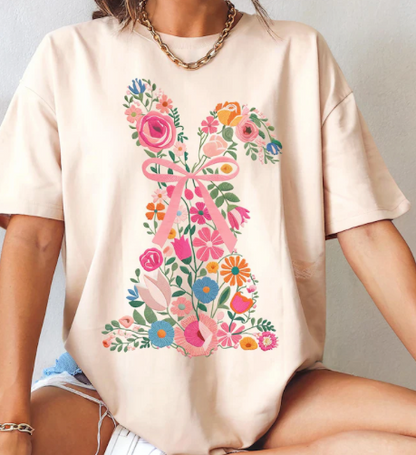 Flower Bunny TShirt