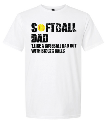 R7 Little League Softball Dad with Bigger Balls