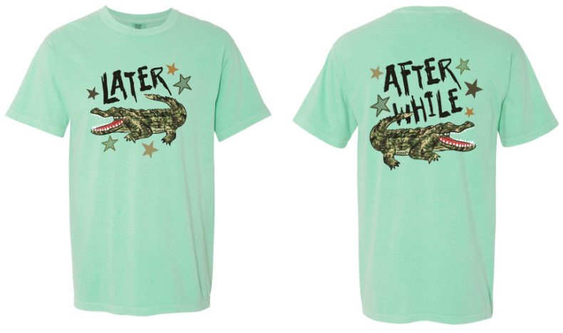 Later Gator (Camo Gator) - Comfort Colors