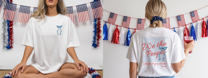 We The People Comfort Color TShirt