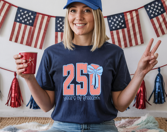 250 Years of Freedom Comfort Color TShirt