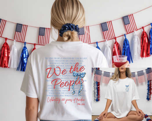 We The People Comfort Color TShirt