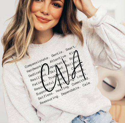 Baisch -CNA Description Sweatshirt