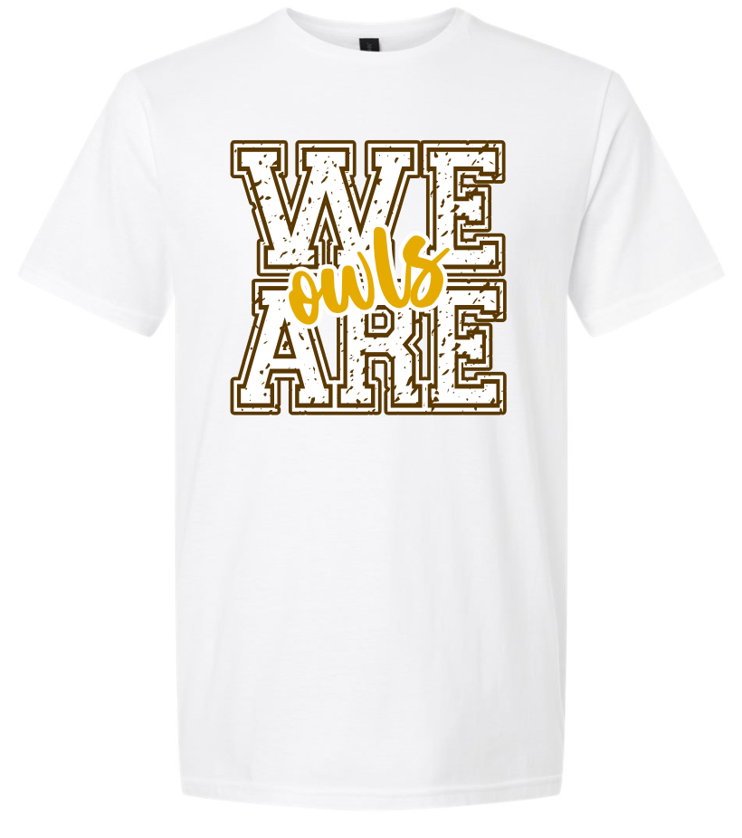 Mascot T-Shirt We Are Owls
