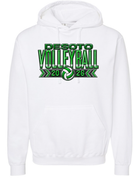Spirit Wear - DeSoto Volleyball Hoodie