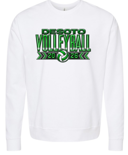 Spirit Wear - DeSoto Volleyball Crewneck