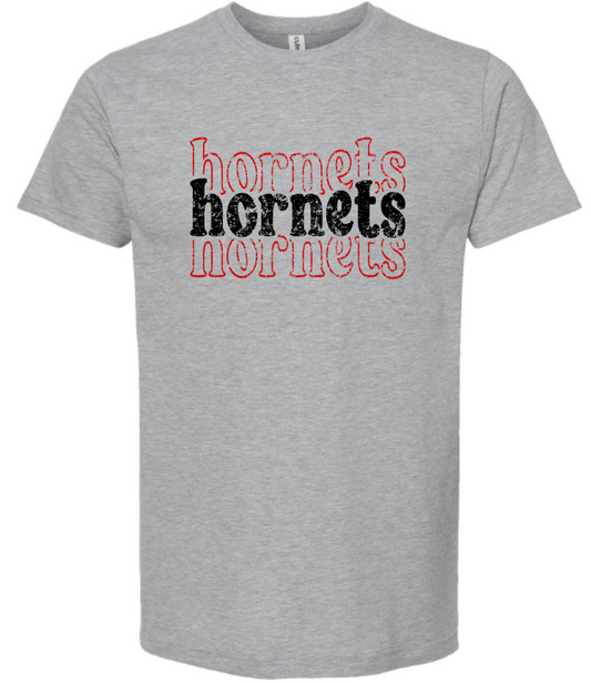 Mascot T-Shirt Stacked Hornets