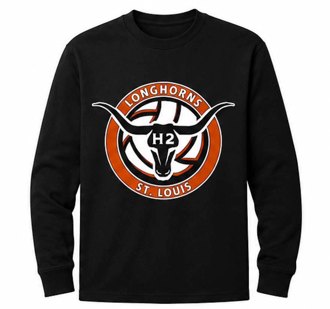 Longhorn Volleyball Long Sleeve TShirt