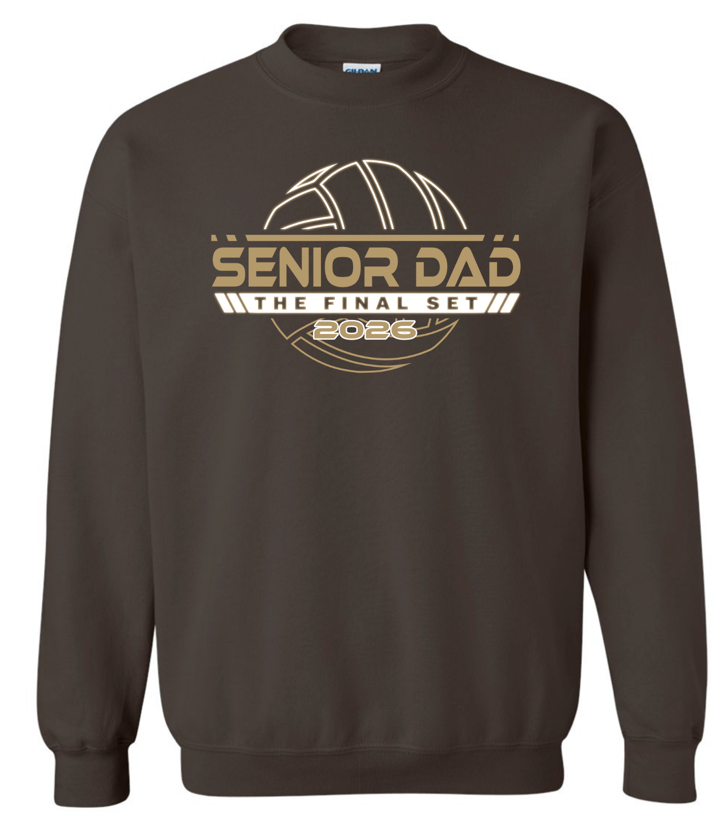 Spirit Wear - Windsor Volleyball Senior Dad Crewneck