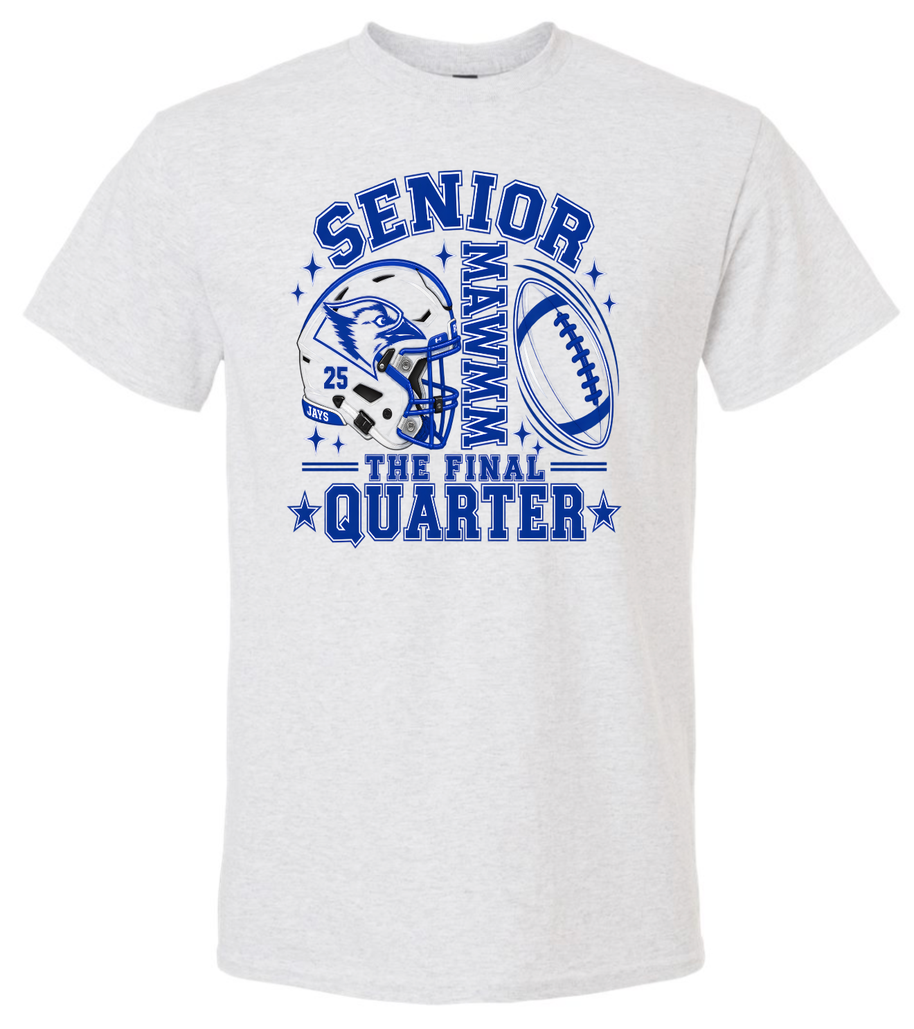 Spirit Wear - R7 Football Customizable Senior Parent TShirt