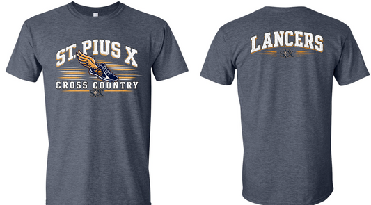 Spirit Wear - St. Pius X Cross Country TShirt