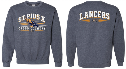 Spirit Wear - St. Pius X Cross Country Crewneck