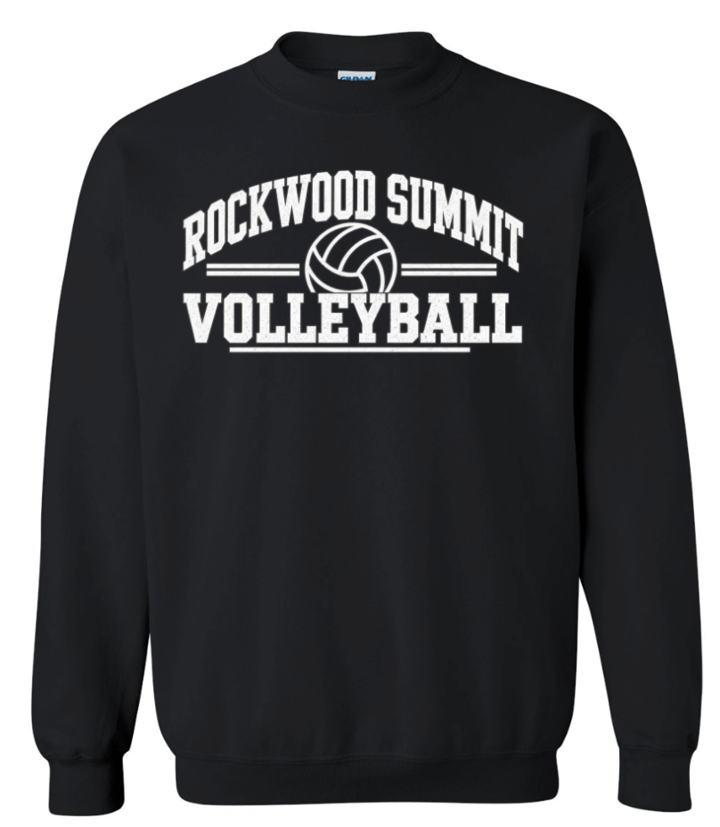 Spirit Wear - Rockwood Summit Volleyball Crewneck