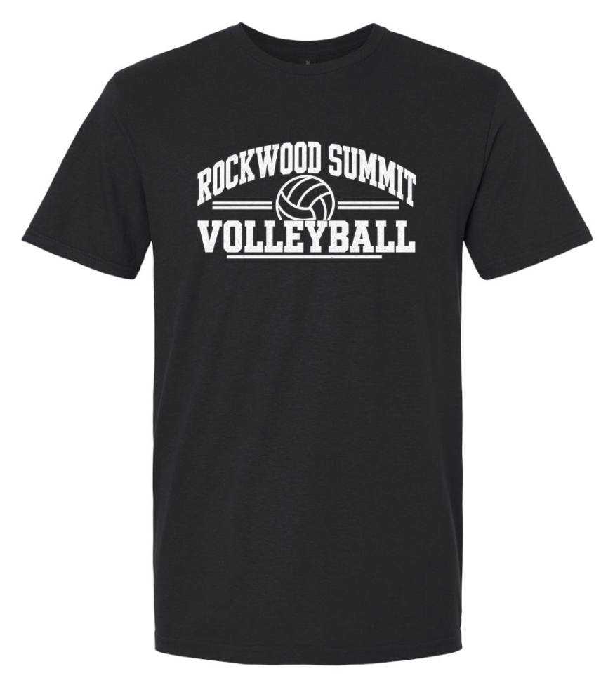 Spirit Wear - Rockwood Summit Volleyball TShirt