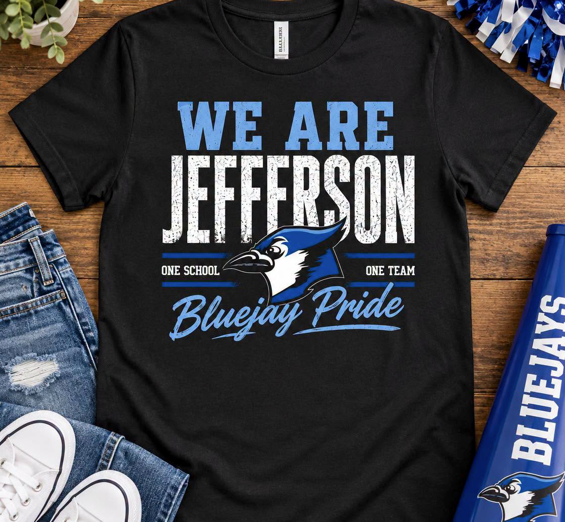 We Are Jefferson Bluejay Pride TShirt
