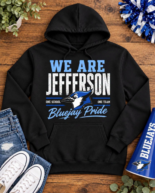 We Are Jefferson Bluejay Pride Hoodie