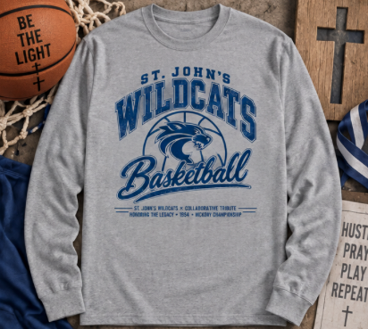 St. John's Lutheran Wildcats - Long Sleeve TShirt