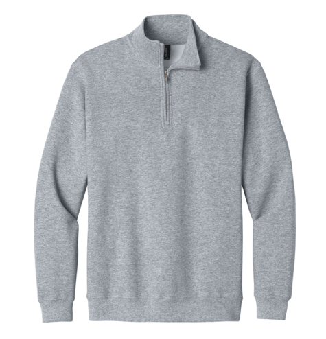 Quarter Zip Pull Over - Oversize back design