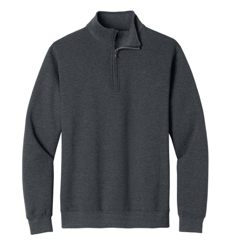 Quarter Zip Pull Over - Oversize back design