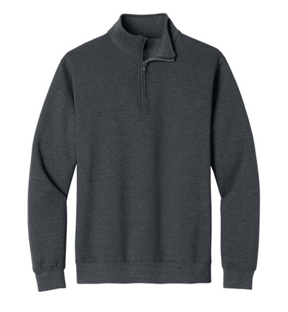 Quarter Zip Pull Over - Oversize back design