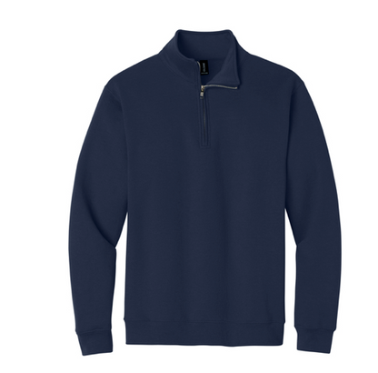 Quarter Zip Pull Over - Oversize back design