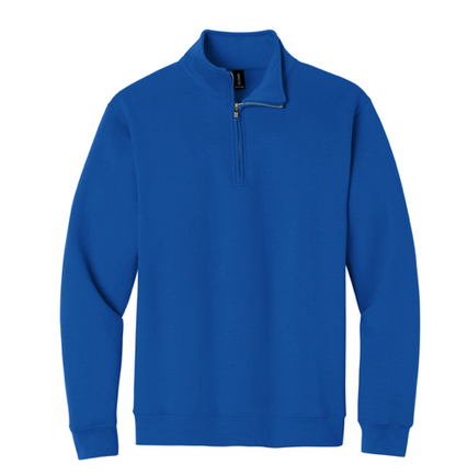 Quarter Zip Pull Over - Oversize back design