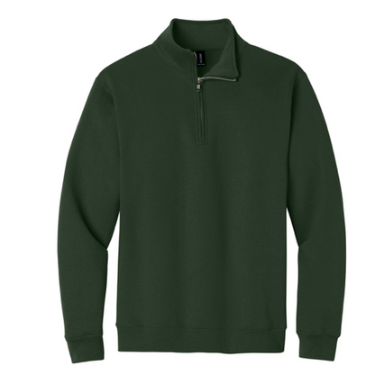 Quarter Zip Pull Over - Oversize back design