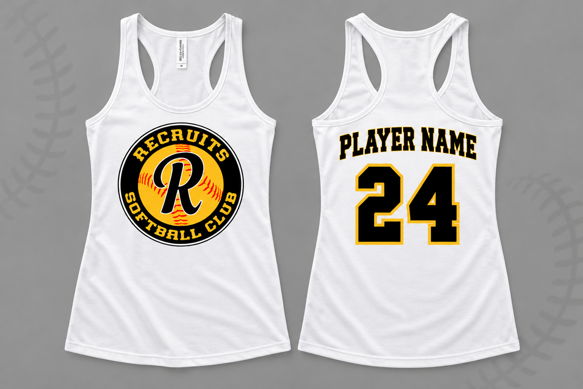 Recruits Softball Tank