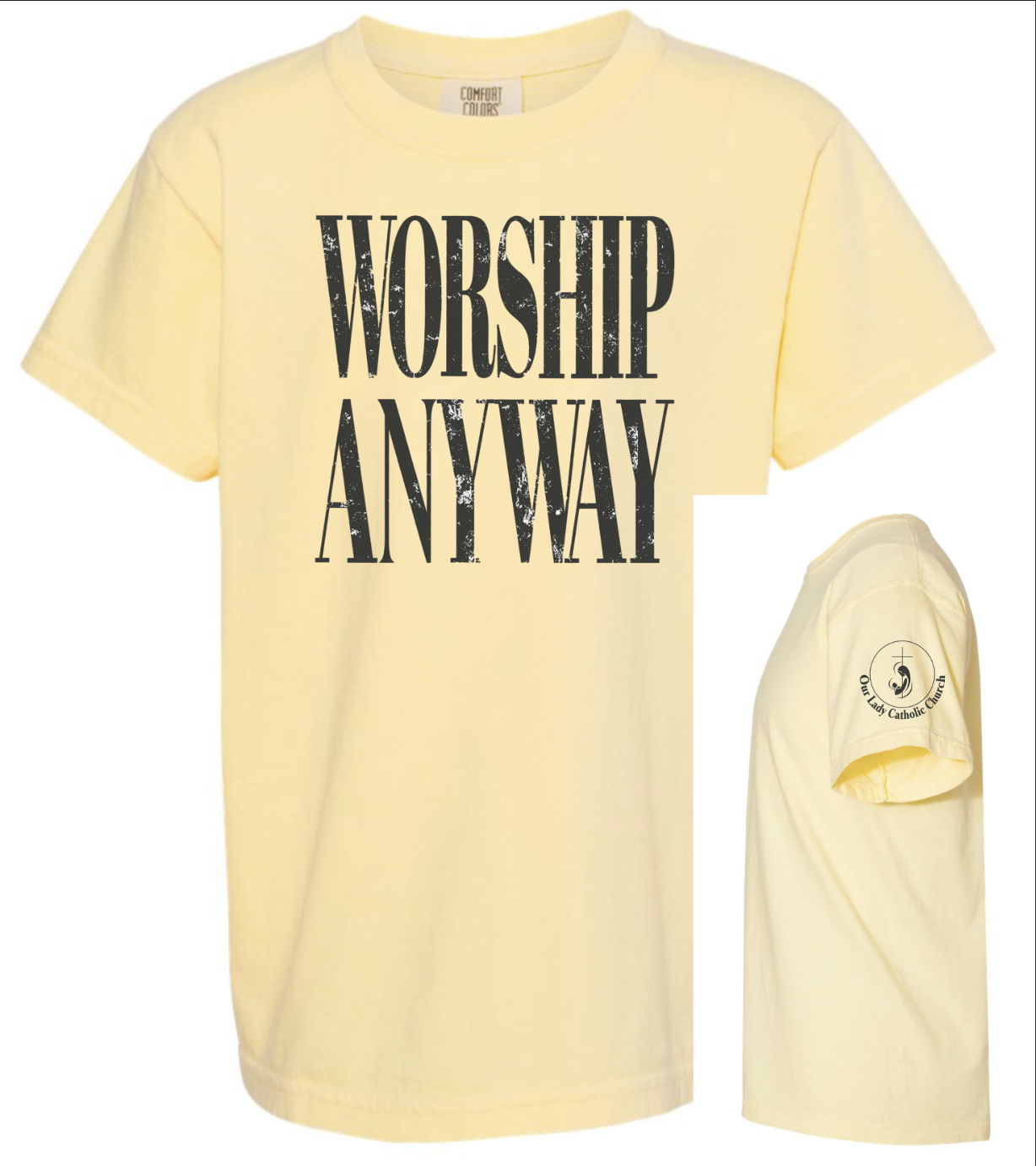 Parish Apparel - Worship Anyway - Multiple Logo Designs Available