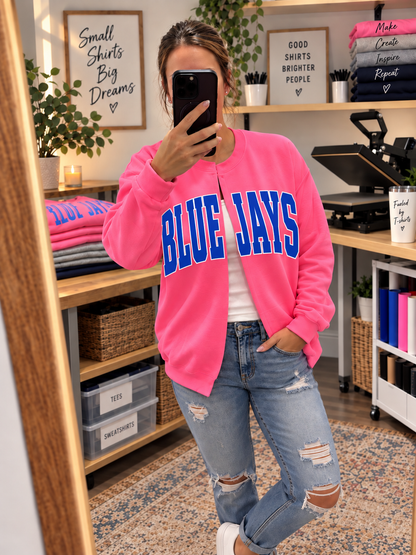 Custom Split Crewneck