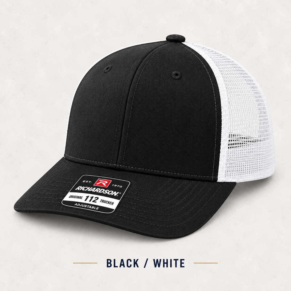 Custom Embroidered Richardson 112 Trucker Hat