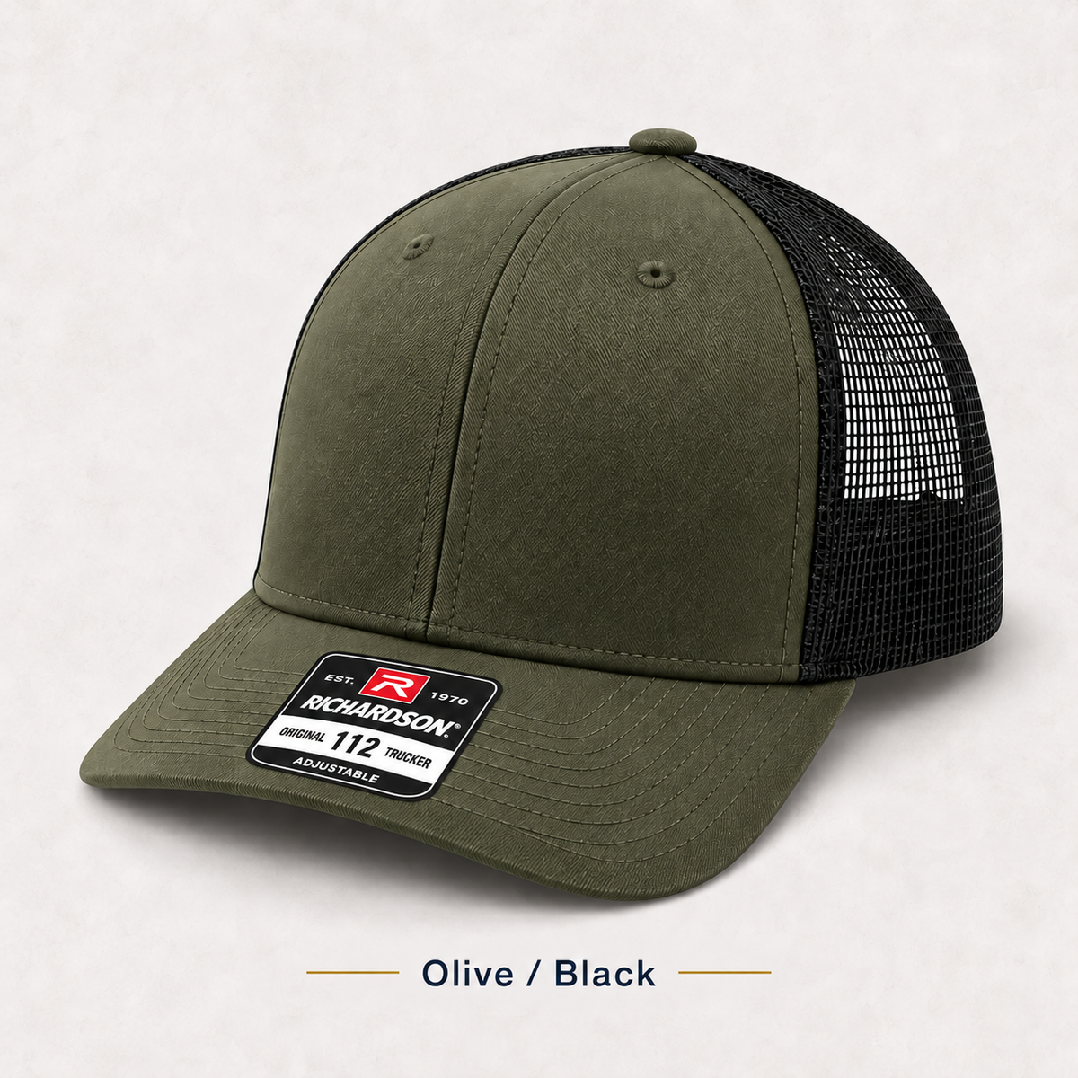 Custom Embroidered Richardson 112 Trucker Hat