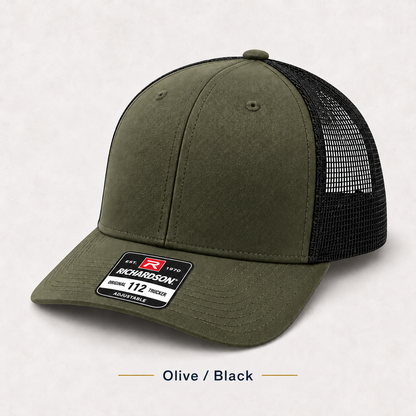Custom Embroidered Richardson 112 Trucker Hat