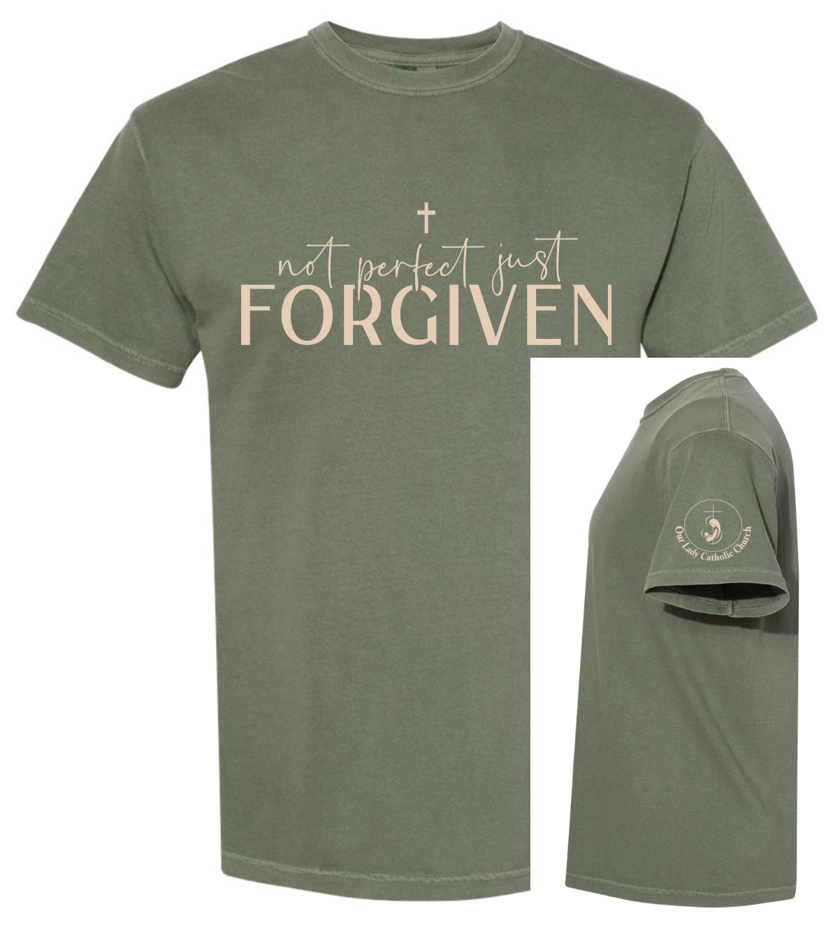 Parish Apparel - Not Perfect Just Forgiven - Multiple Logo Designs Available